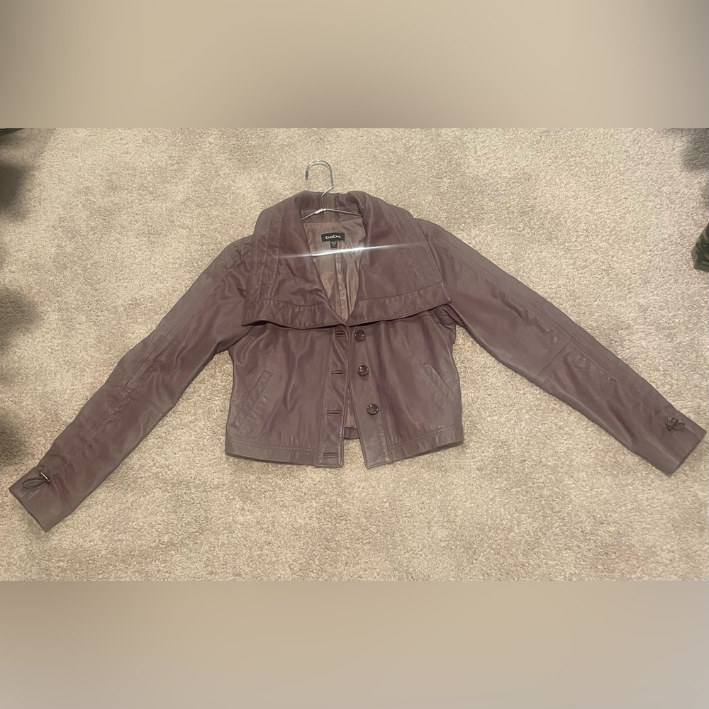 Bebe Leather Jacket - image 1